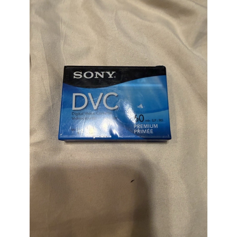 Sony DVC Digital Video Cassette Tape Mini DV 60min Camcorder